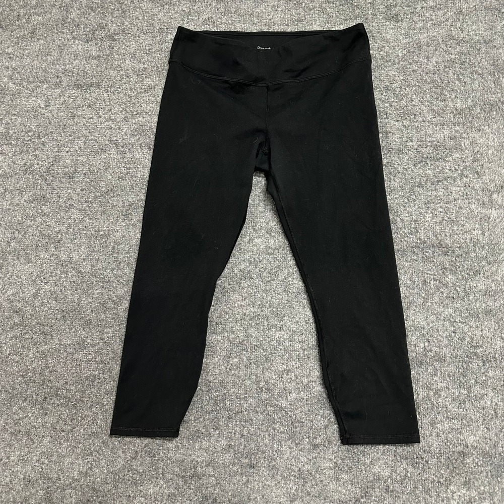 Fabletics Leggings Womens Size S Black Powerhold Capri Cropped Athletic Yoga